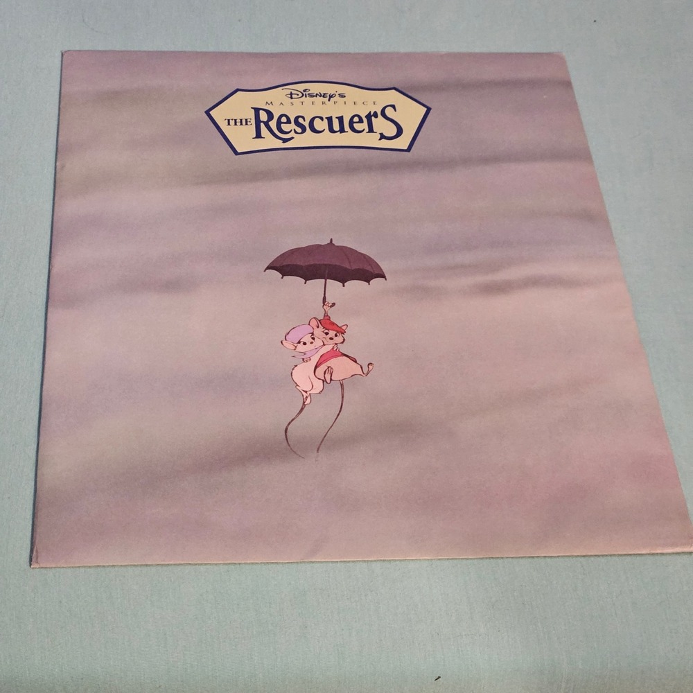 Disney The Rescuers Exclusive Commemorative Lithograph Rare Collectible Art‎
